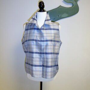 Vintage Silk Blouse - Size Lg